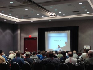 The GPS locating session with Rick Pevarski at UCT@ICUEE. 