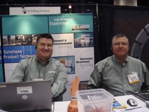 Todd Tannehill, left, and George Dugan of CETCO.